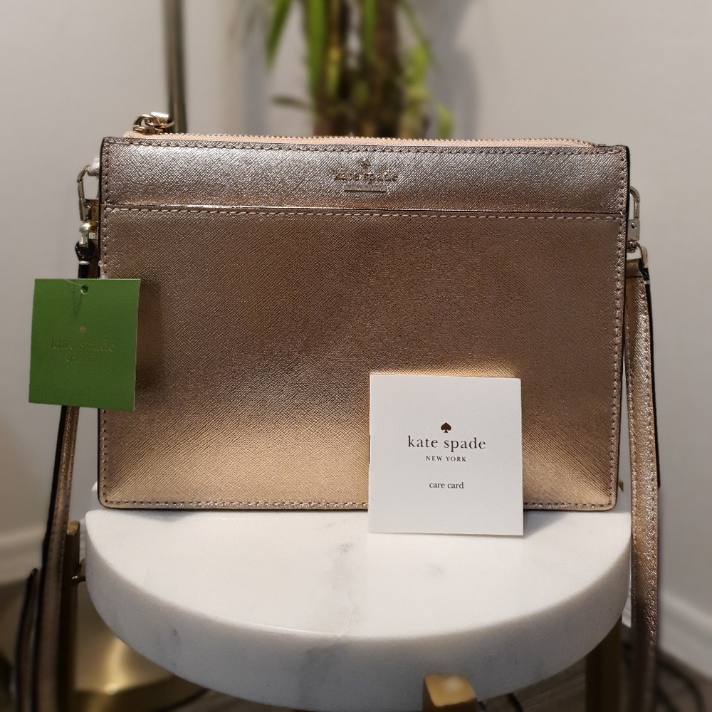 Kate Spade Rose Gold Crossbody